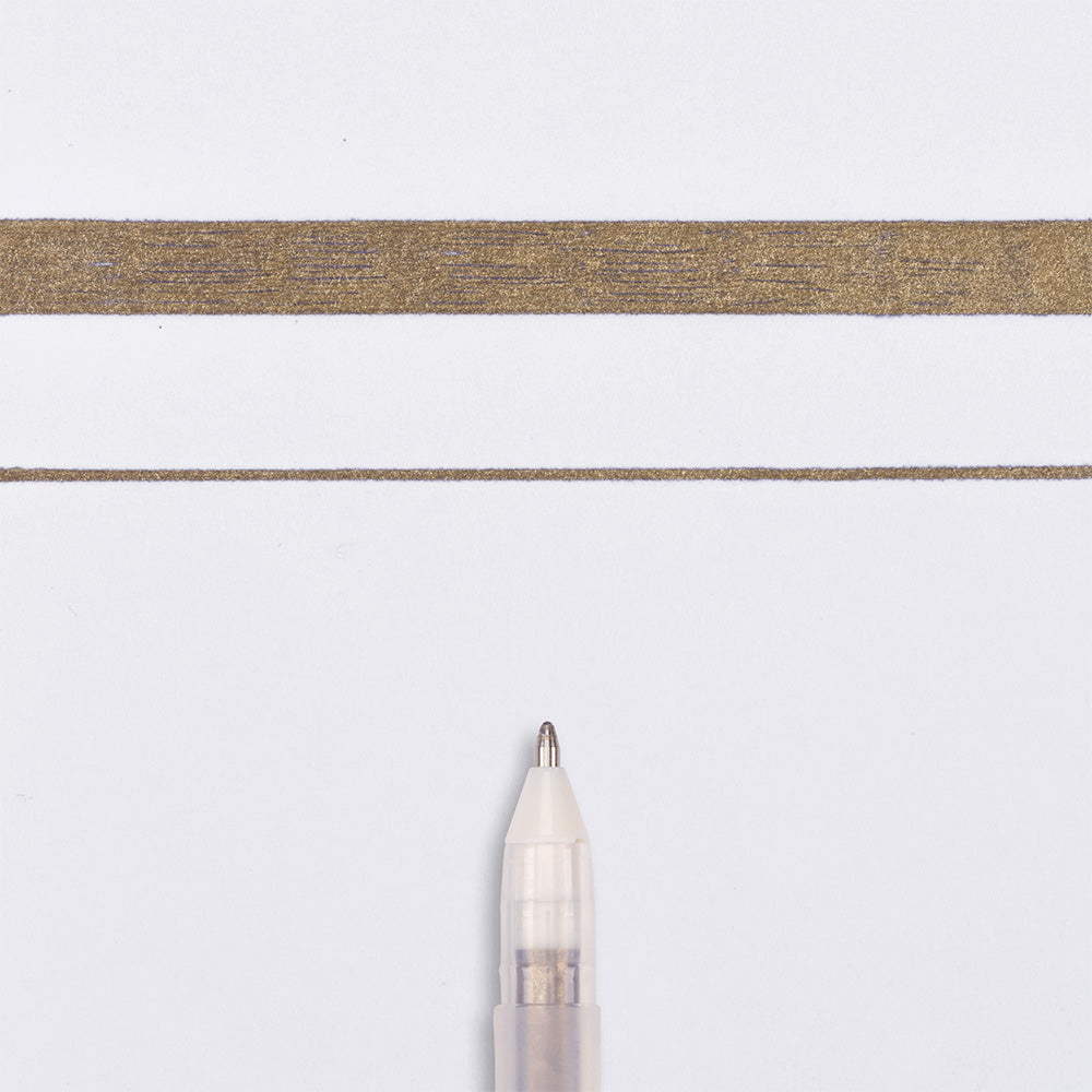 Gelly Roll Gold Shadow Pen by Gelly Roll at Cult Pens