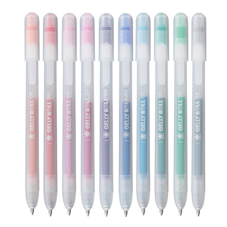 Sakura Gelly Roll Retractable Stardust Set of 10