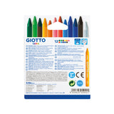 Giotto Cera Crayons Wax Maxi Set of 12
