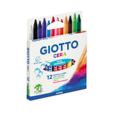 Giotto Cera Wax Crayons Set of 12