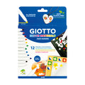 Giotto Decor Materials Multisurface Paint Markers Set of 12