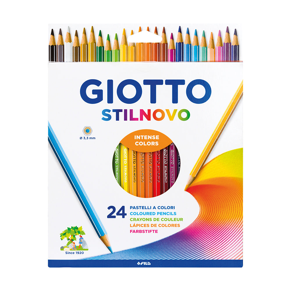 Giotto Stilnovo Coloured Pencils Set of 24
