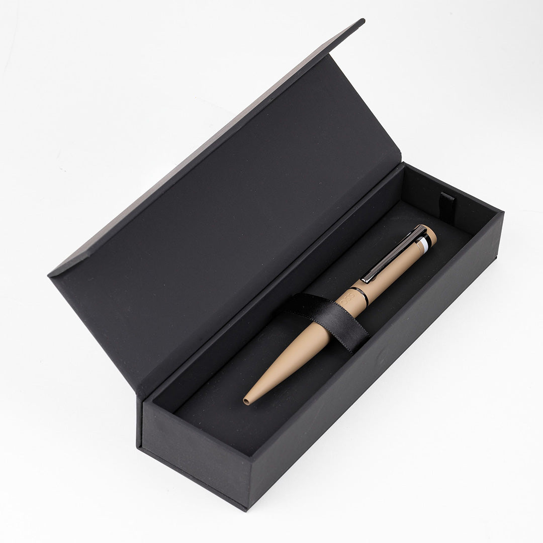 Hugo Boss Ballpoint Pen Loop Camel Iconic