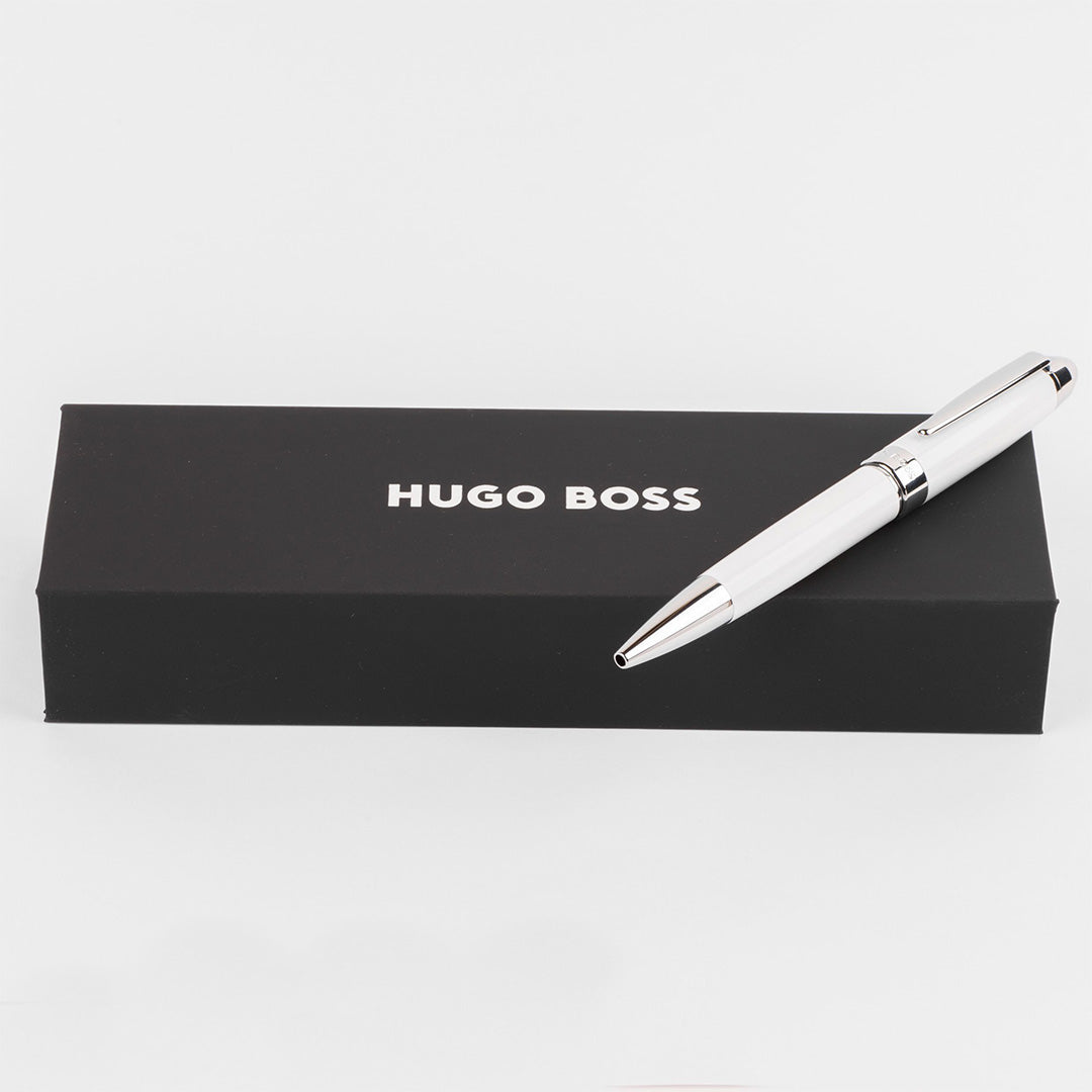 Hugo Boss Ballpoint Pen Icon White