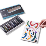 HIMI Tube Acrylic Set of 12 Colours 12ml