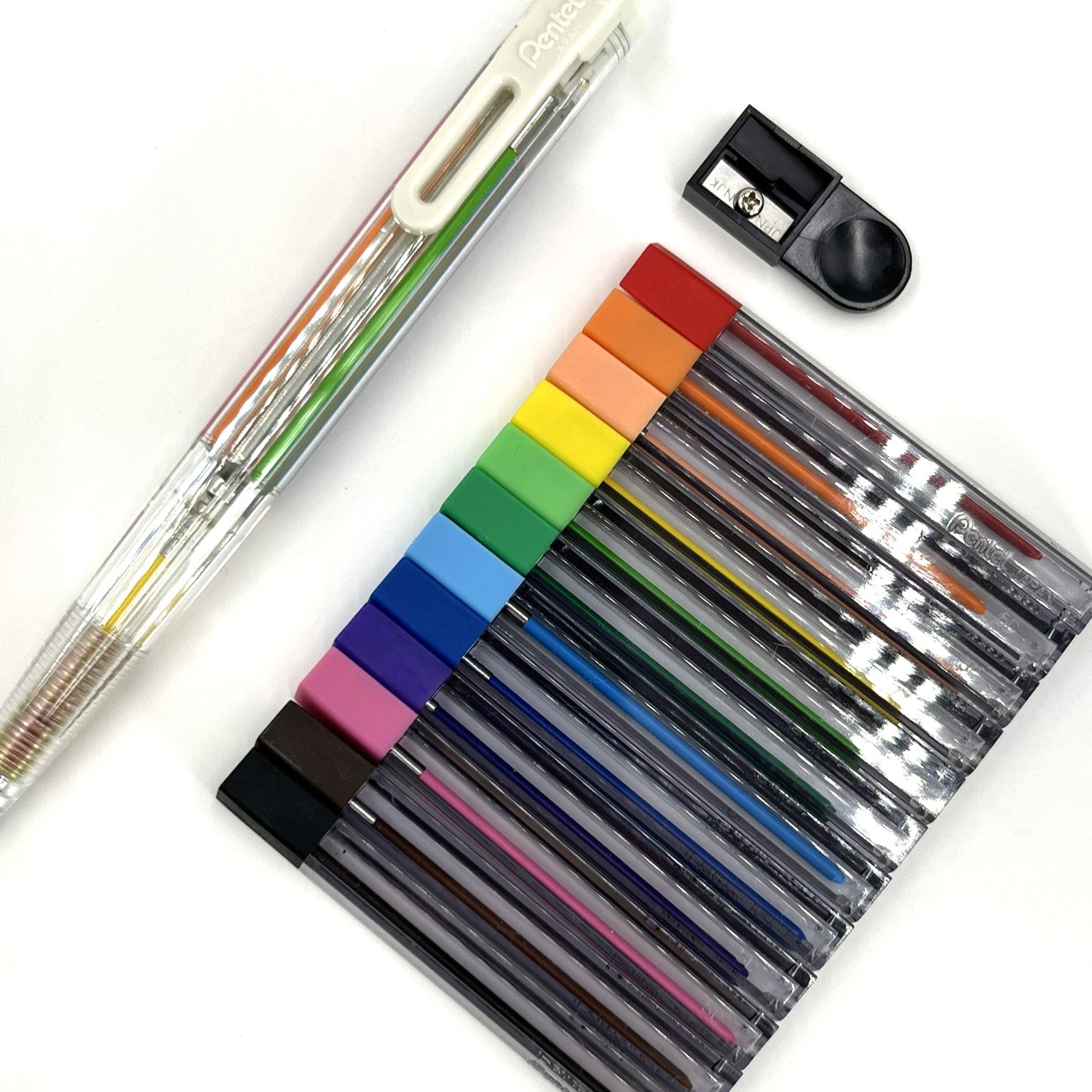Pentel Multi 8 Color Lead Rifill-2.0mm-Red Pentel Multi 8 Color Lead Rifill-2.0mm-Red