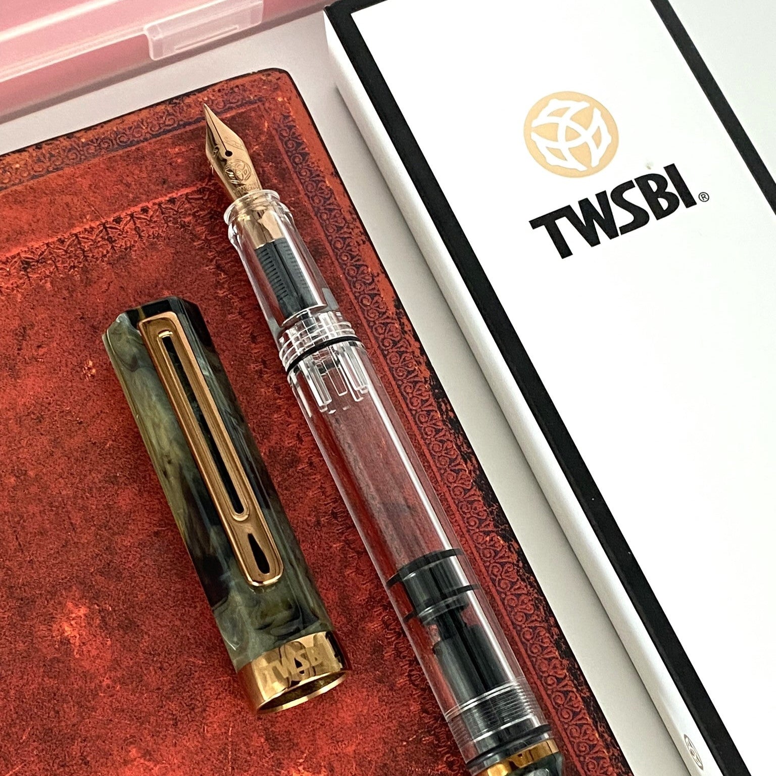 TWSBI Eco Fountain Pen Serpentine with Bronze