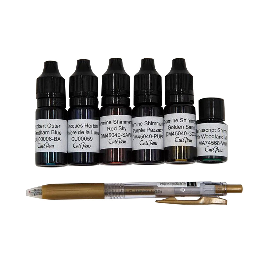 Ink Sampler Box: Sparkle and Shimmer