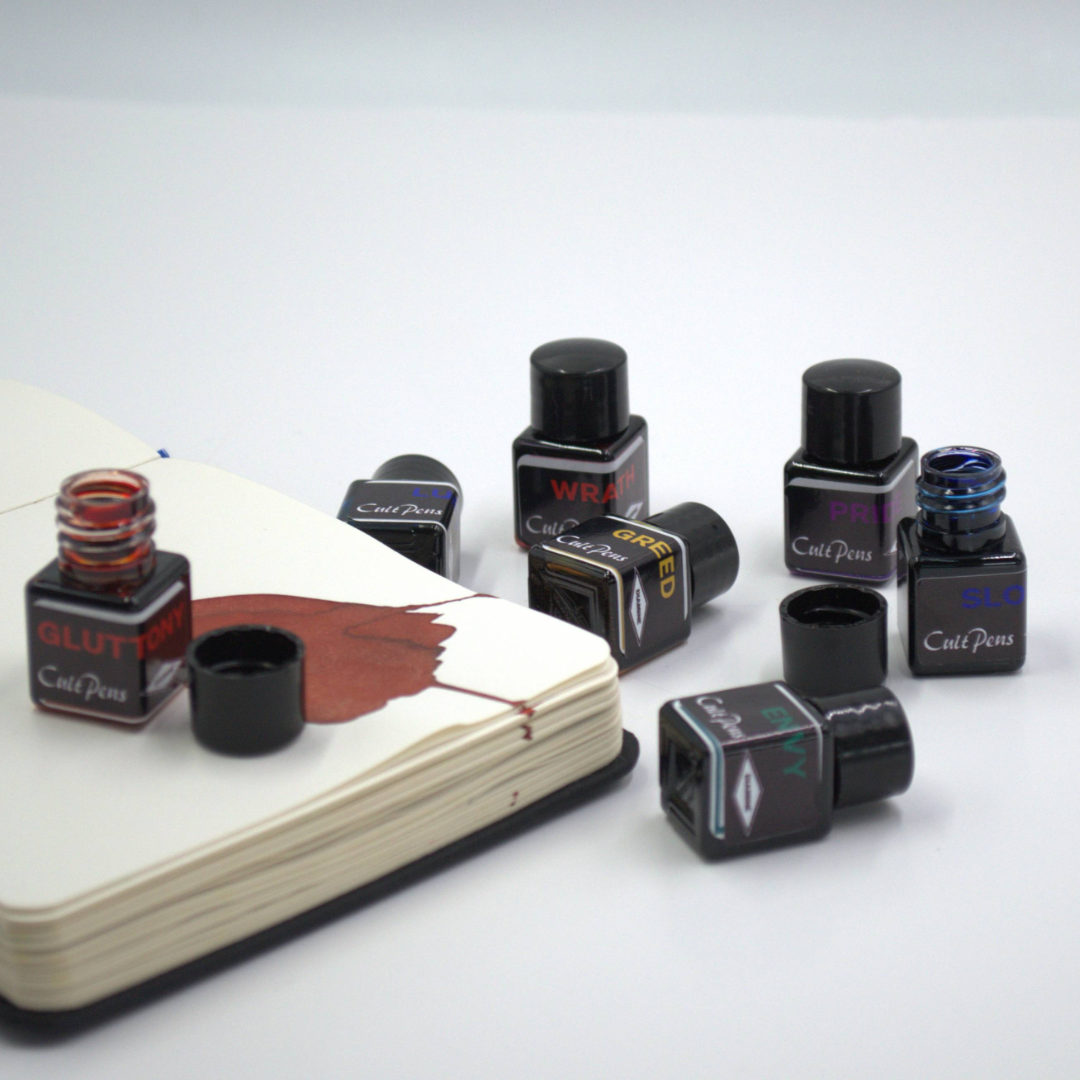 Ink Sampler Box: 7 Deadly Sins