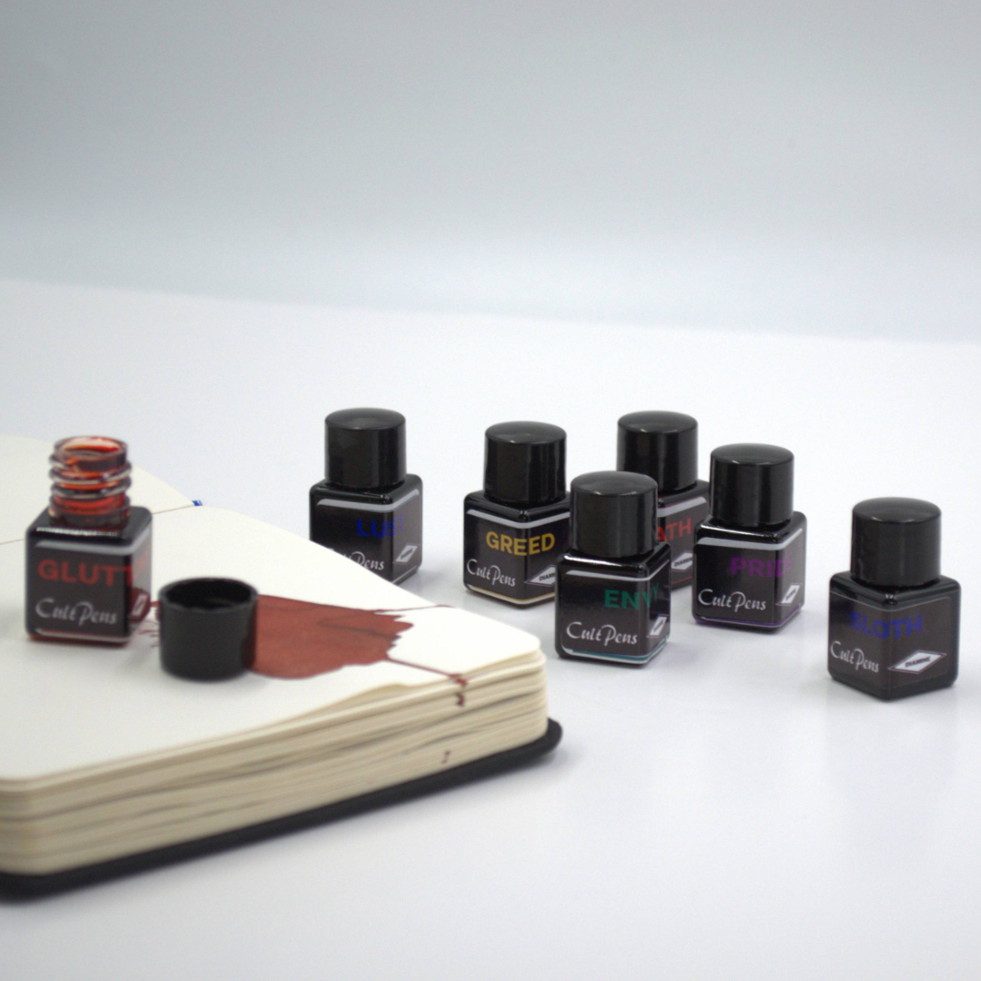 Ink Sampler Box: 7 Deadly Sins
