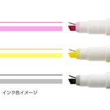 Sun-Star NINIPIE Highlight and Mark Pen Set of 3