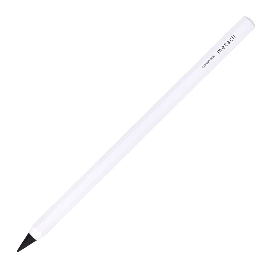 Sun-Star Metacil Metal Pencil - White — Stationery Pal