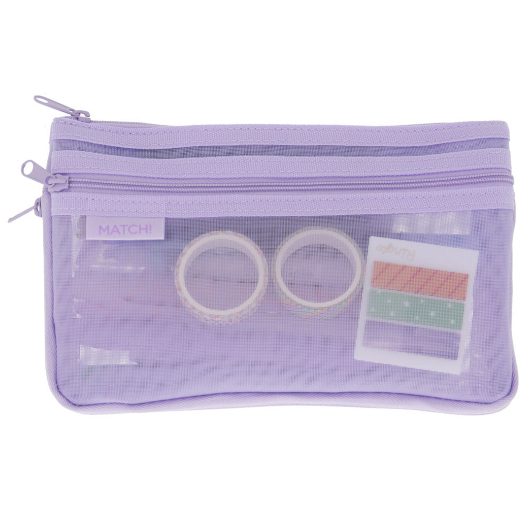 Sun-Star Match Mesh Pen Pouch