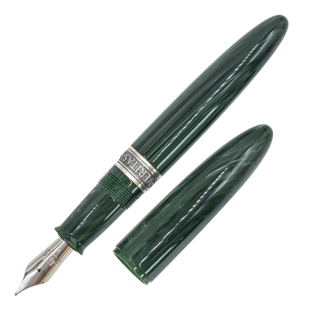 Kilk Epigram Fountain Pen Malachite Green by Kilk at Cult Pens