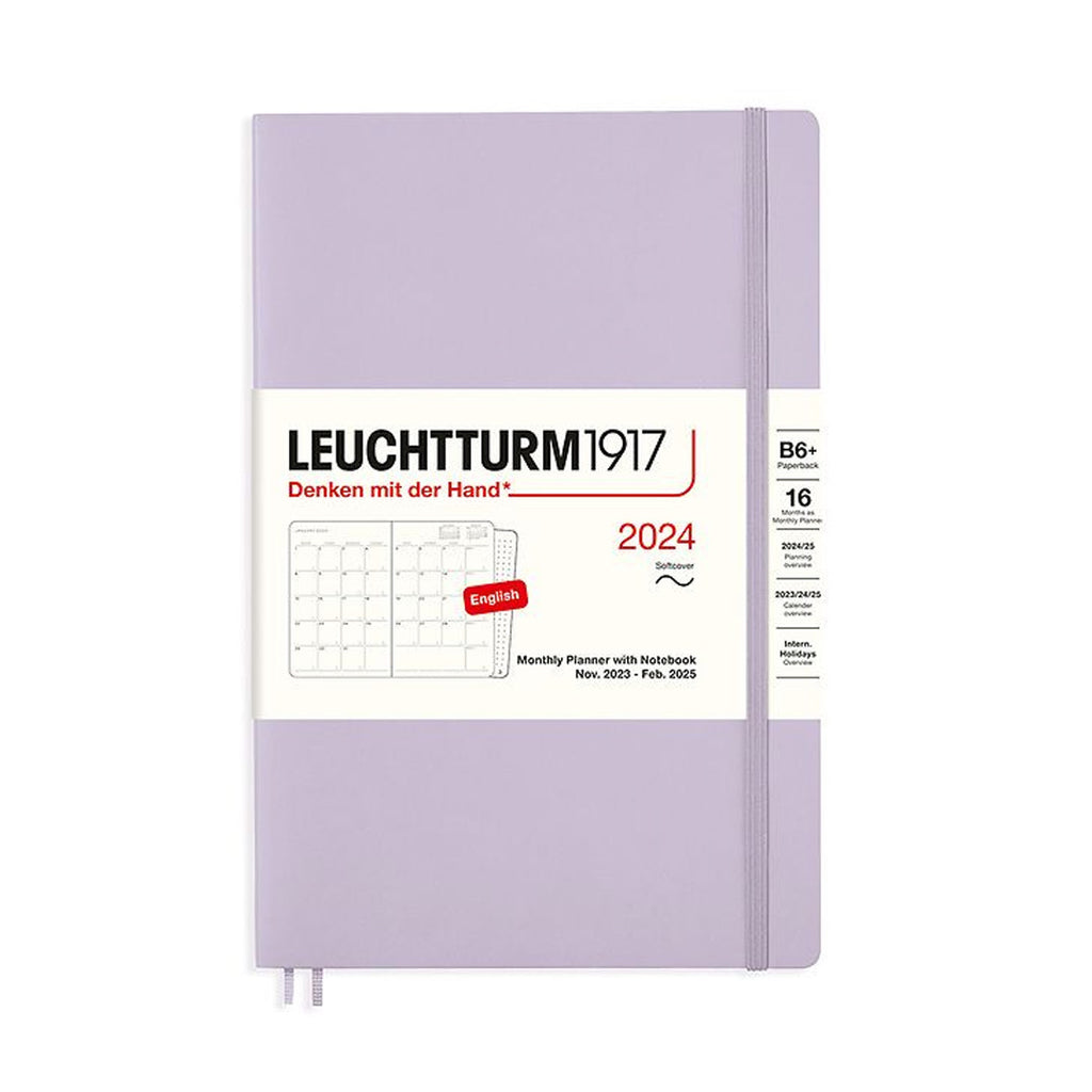 LEUCHTTURM1917 16-Month Monthly Planner & Notebook B6 Lilac by LEUCHTTURM1917 at Cult Pens