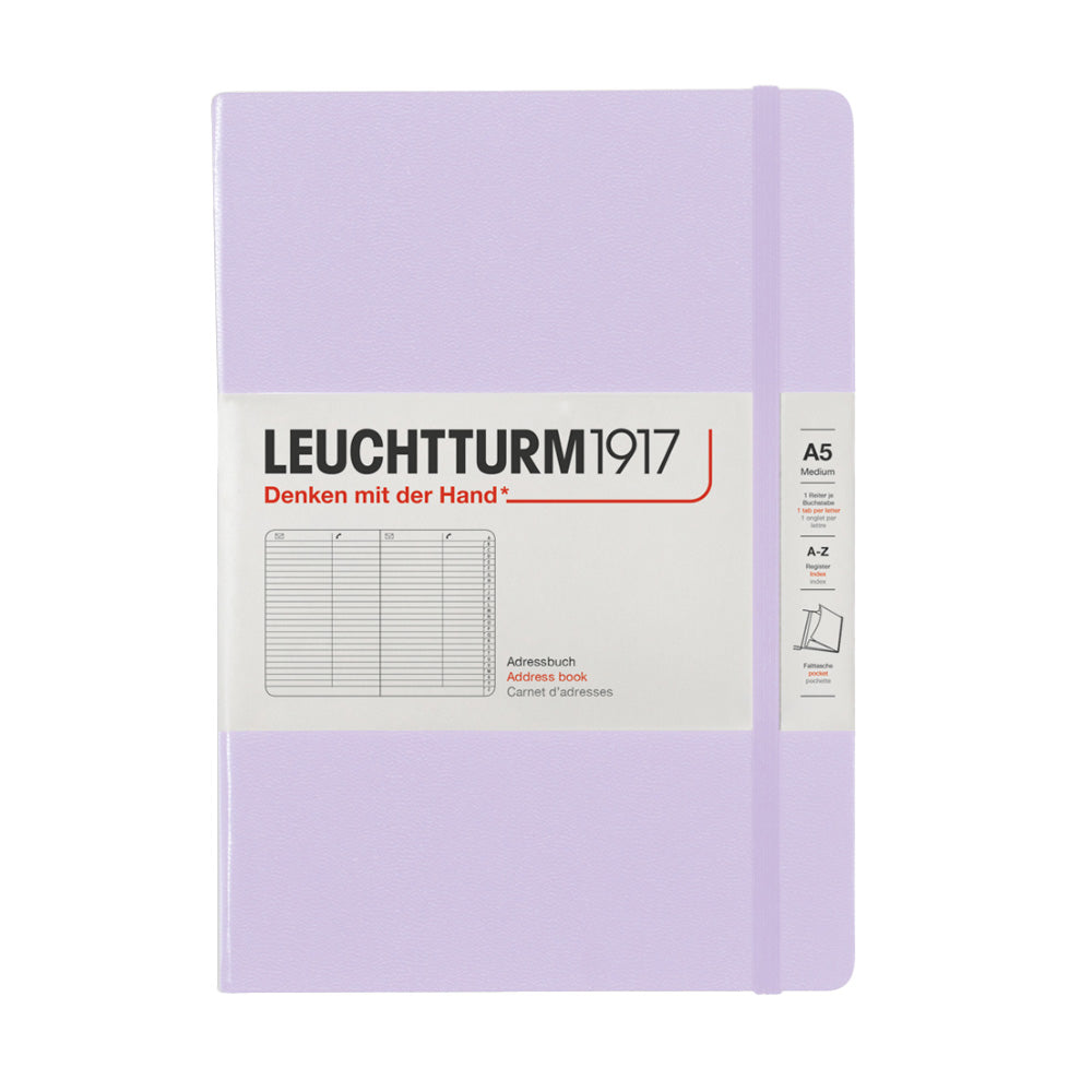 LEUCHTTURM1917 Address Book Medium Lilac