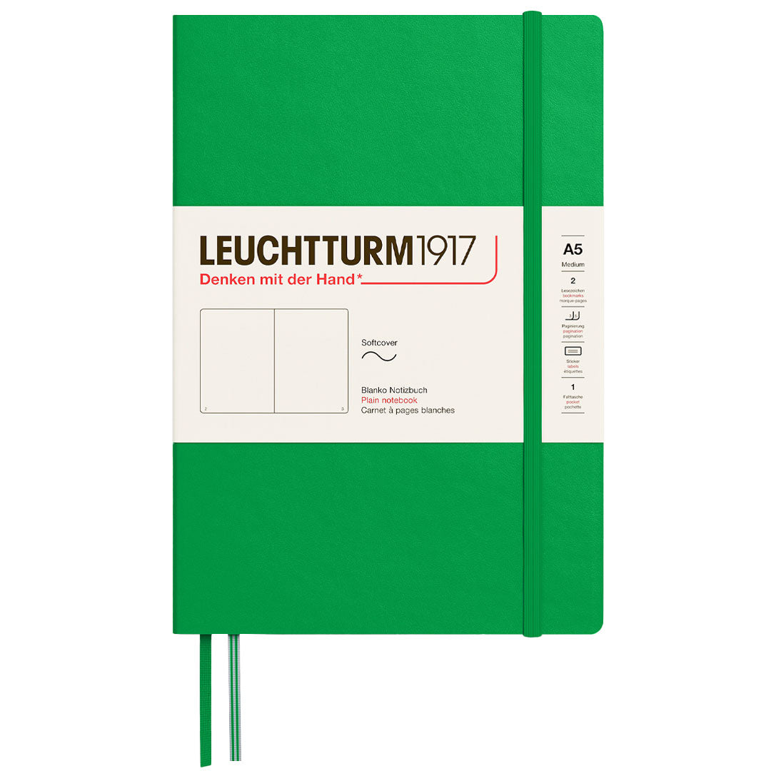 LEUCHTTURM1917 Softcover Notebook Medium A5 Spring Leaf