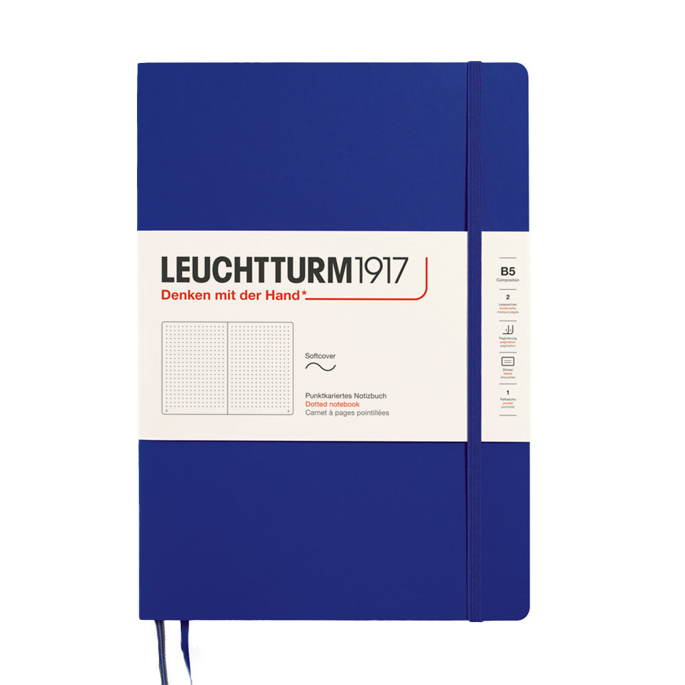 LEUCHTTURM1917 Softcover Notebook B5 Ink