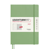 LEUCHTTURM1917 Weekly Planner & Notebook 2027 Hardcover Composition B5 Sage