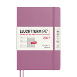 LEUCHTTURM1917 Weekly Planner & Notebook 2027 Hardcover Medium A5 Dusty Rose