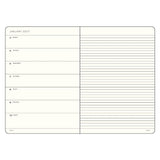 LEUCHTTURM1917 Weekly Planner & Notebook 2027 Hardcover Pocket A6 Black