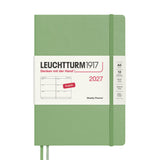 LEUCHTTURM1917 Weekly Planner 2027 Hardcover Medium A5 Sage