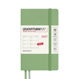 LEUCHTTURM1917 Weekly Planner 2027 Pocket A6 Sage