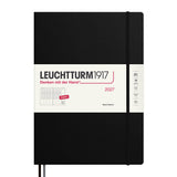 LEUCHTTURM1917 Week Planner 2027 Hardcover Master A4+ Black