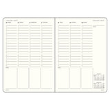 LEUCHTTURM1917 Week Planner 2027 Hardcover Master A4+ Black