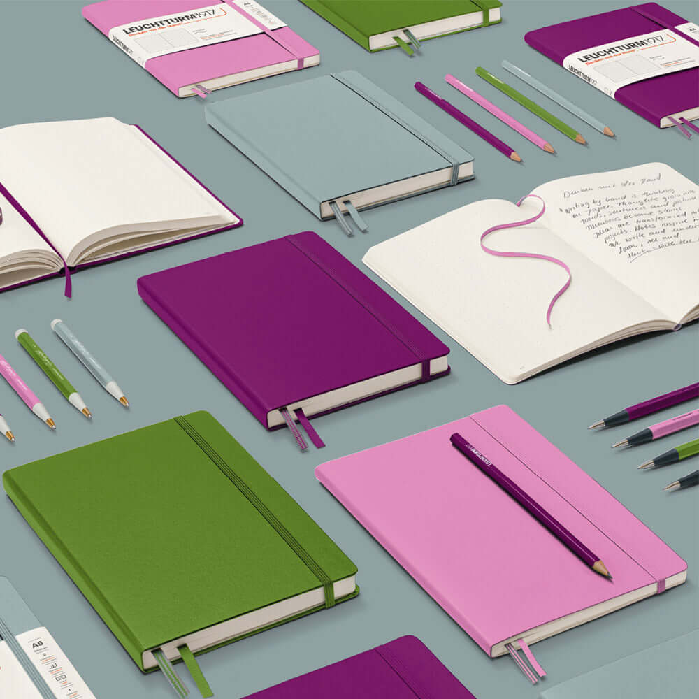 Sharpie Rosa LEUCHTTURM1917 Softcover Notebook Medium Moss