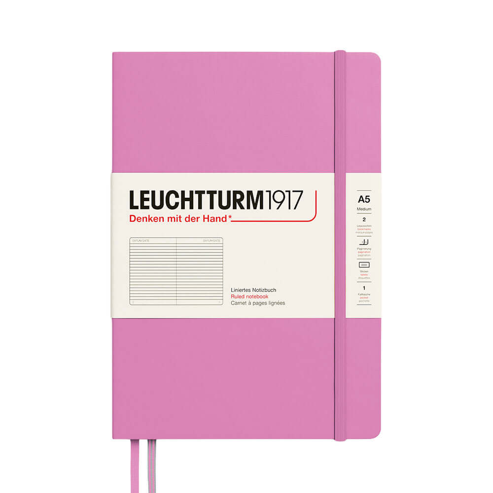 LEUCHTTURM1917 Hardcover Notebook Medium Bubblegum