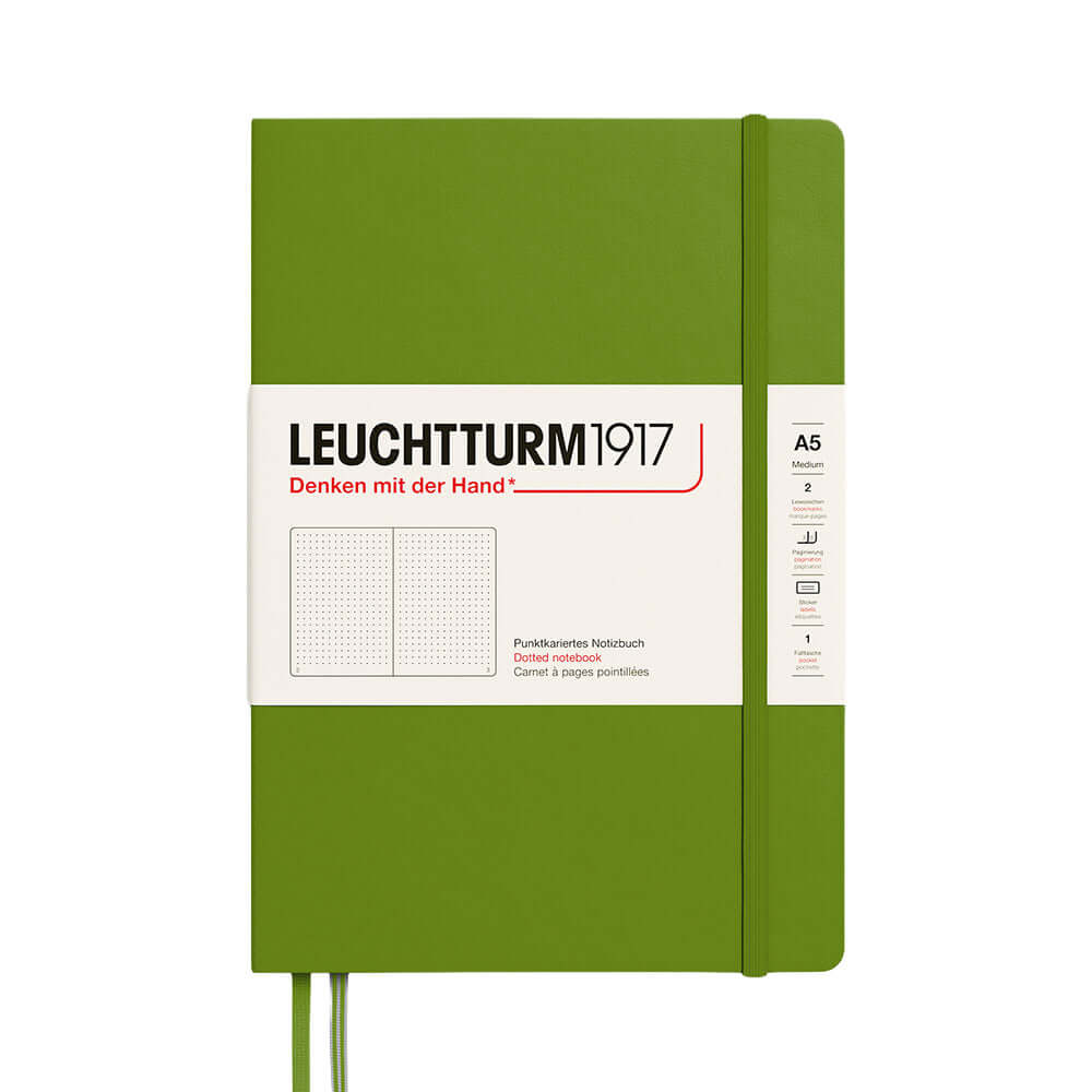 LEUCHTTURM1917 Hardcover Notebook Medium Moss