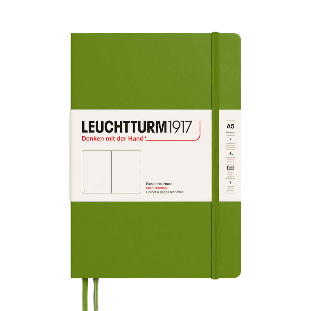 LEUCHTTURM1917 Hardcover Notebook Medium Moss