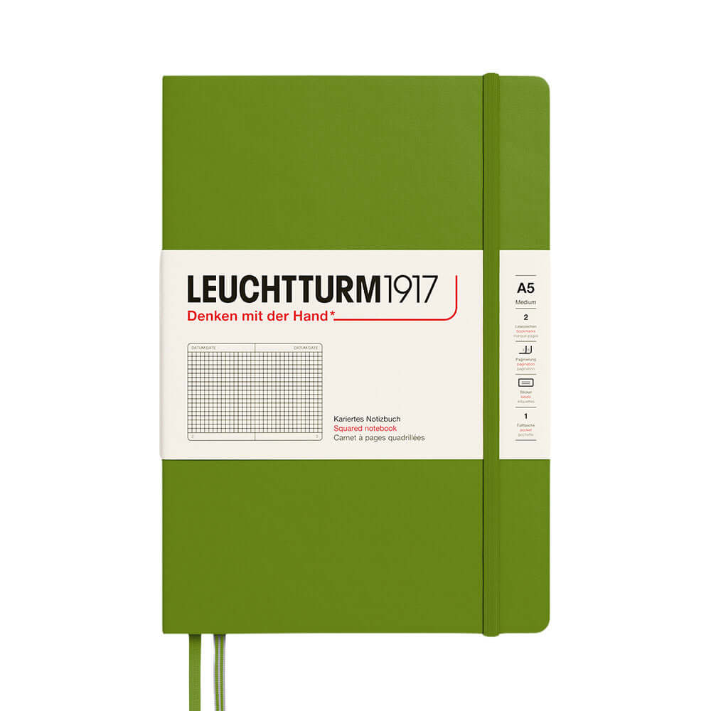 LEUCHTTURM1917 Hardcover Notebook Medium Moss