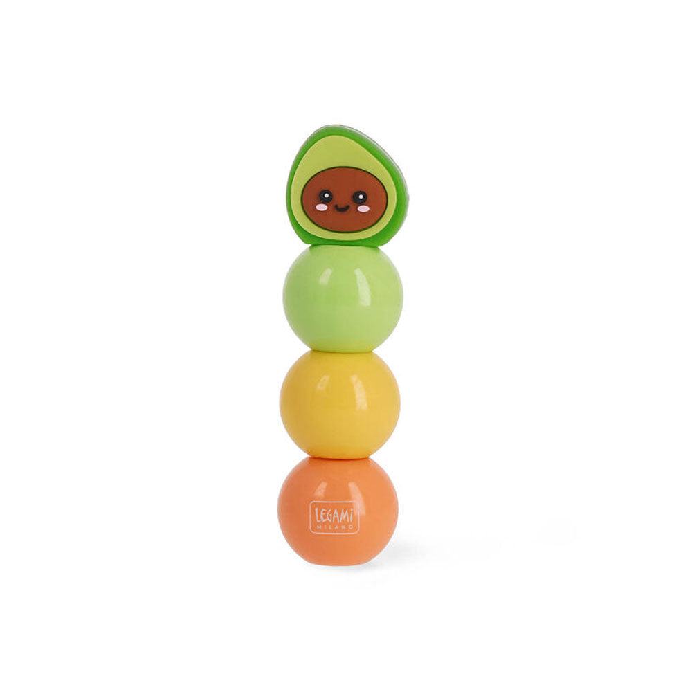 Legami 3 In 1 Highlighter Avocado by Legami at Cult Pens