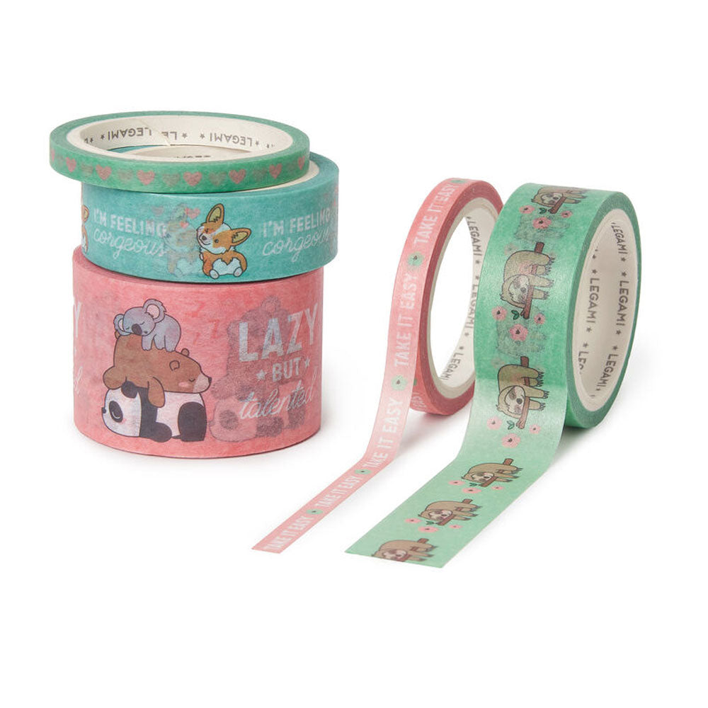Legami Tape By Tape Cute Animals by Legami at Cult Pens
