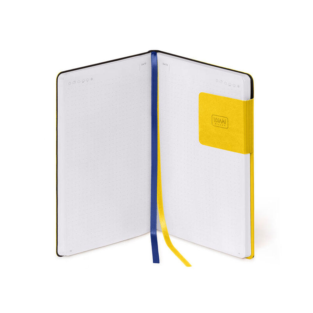 Legami My Notebook Medium Yellow Freesia by Legami at Cult Pens
