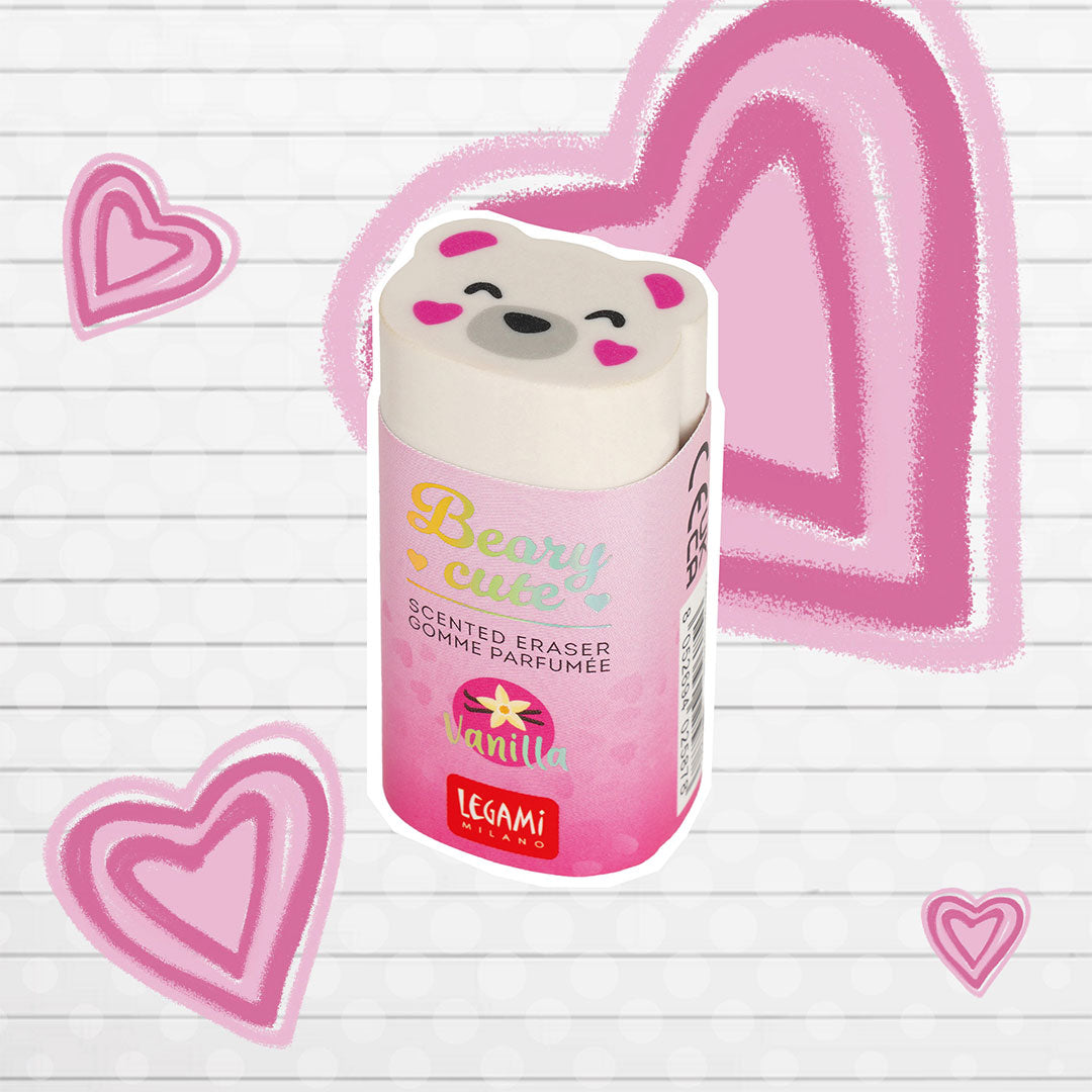 Legami Heart Bear Scented Eraser Limited Edition