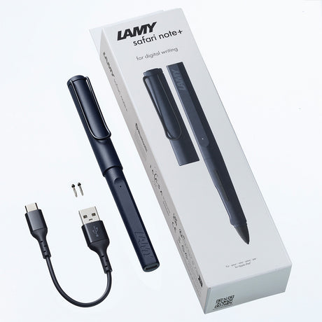 LAMY safari note+ for use with Apple iPad Steel Black