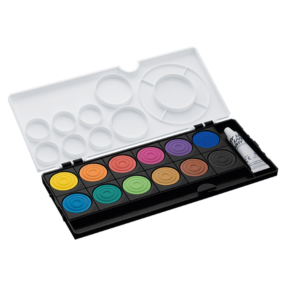 LAMY aquaplus Black Paint Box of 12 Colours