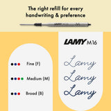 Lamy Logo M+ Ballpoint Pen Neon Orange