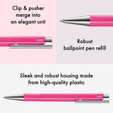 Lamy Logo M+ Ballpoint Pen Neon Pink