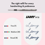Lamy Logo M+ Ballpoint Pen Neon Pink