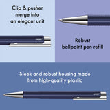 Lamy Logo M+ Ballpoint Pen Dark Dusk