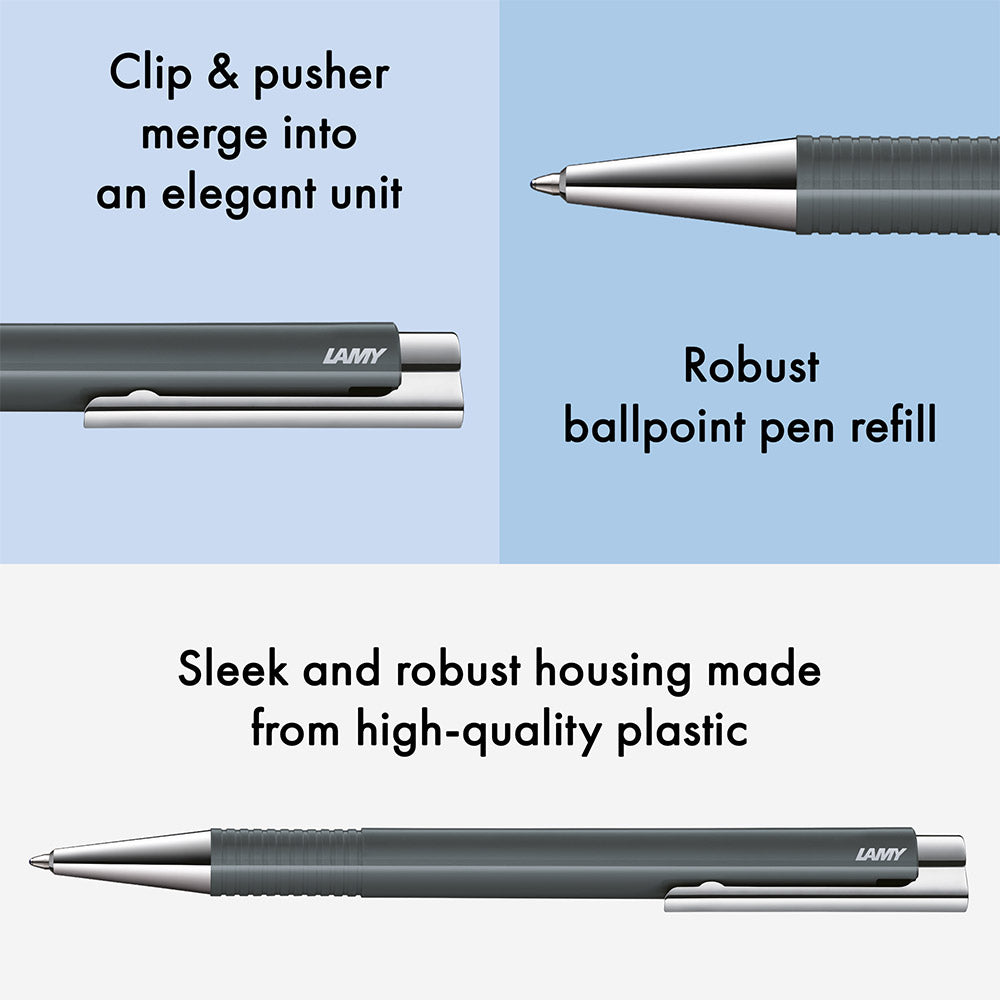 Lamy Logo M+ Ballpoint Pen Anthracite