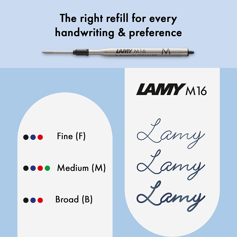 Lamy Logo M+ Ballpoint Pen Anthracite