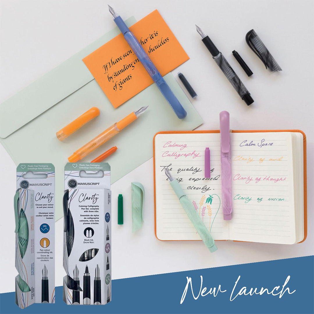 Manuscript Clarity Fountain Pen Mauve