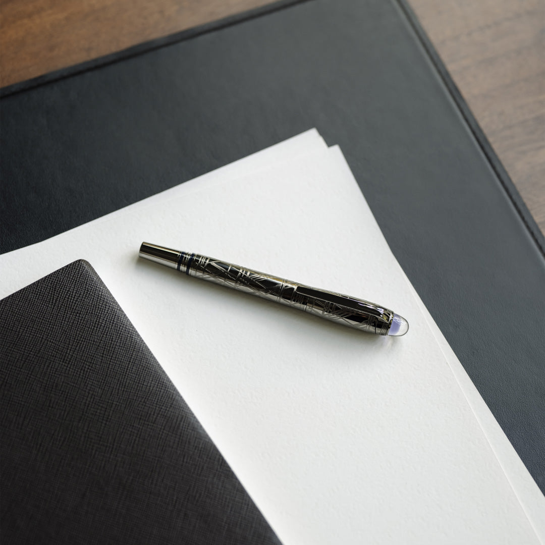 Montblanc Starwalker SpaceBlue Metal Fountain Pen