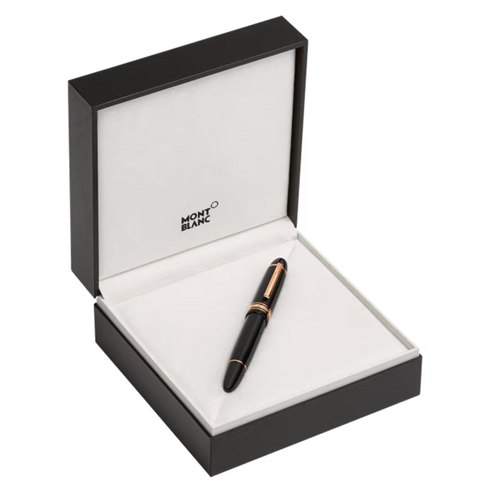 MONT BLANC Meisterstück No.149 18k万年筆セット Montblanc Meisterstuck 149 Fountain Pen Rose Gold Trim