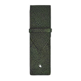 Montblanc Meisterstuck Sartorial 2 Pen Pouch Tweed Khaki